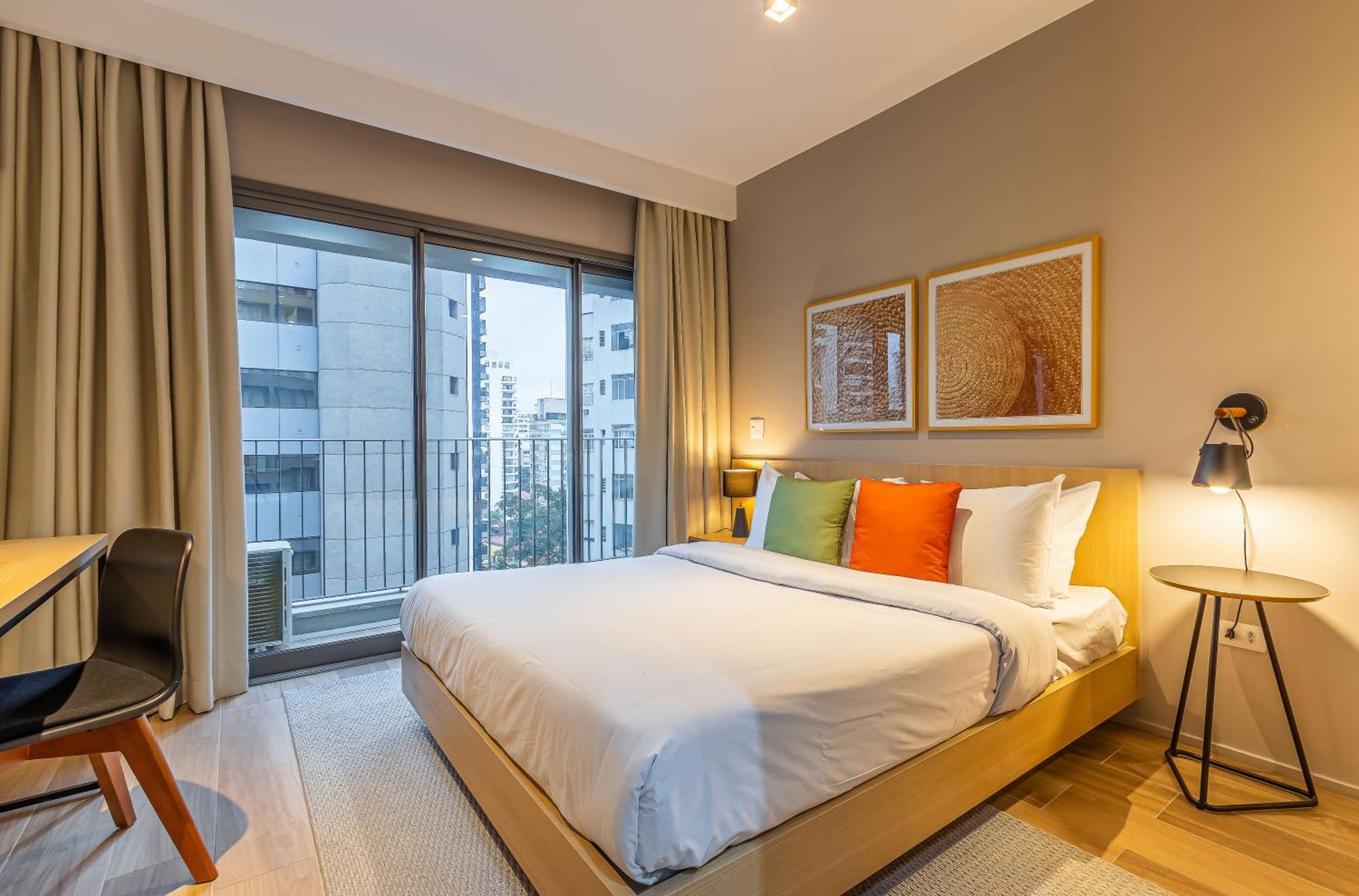 Apartamentos Novos Proximos Ao Masp E A Metros Da Estacao Consolacao E Avenida Paulista - Next Haddock Sao Paulo Ruang foto