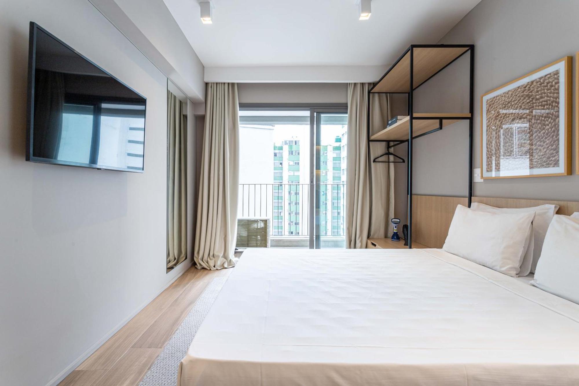 Apartamentos Novos Proximos Ao Masp E A Metros Da Estacao Consolacao E Avenida Paulista - Next Haddock Sao Paulo Bagian luar foto