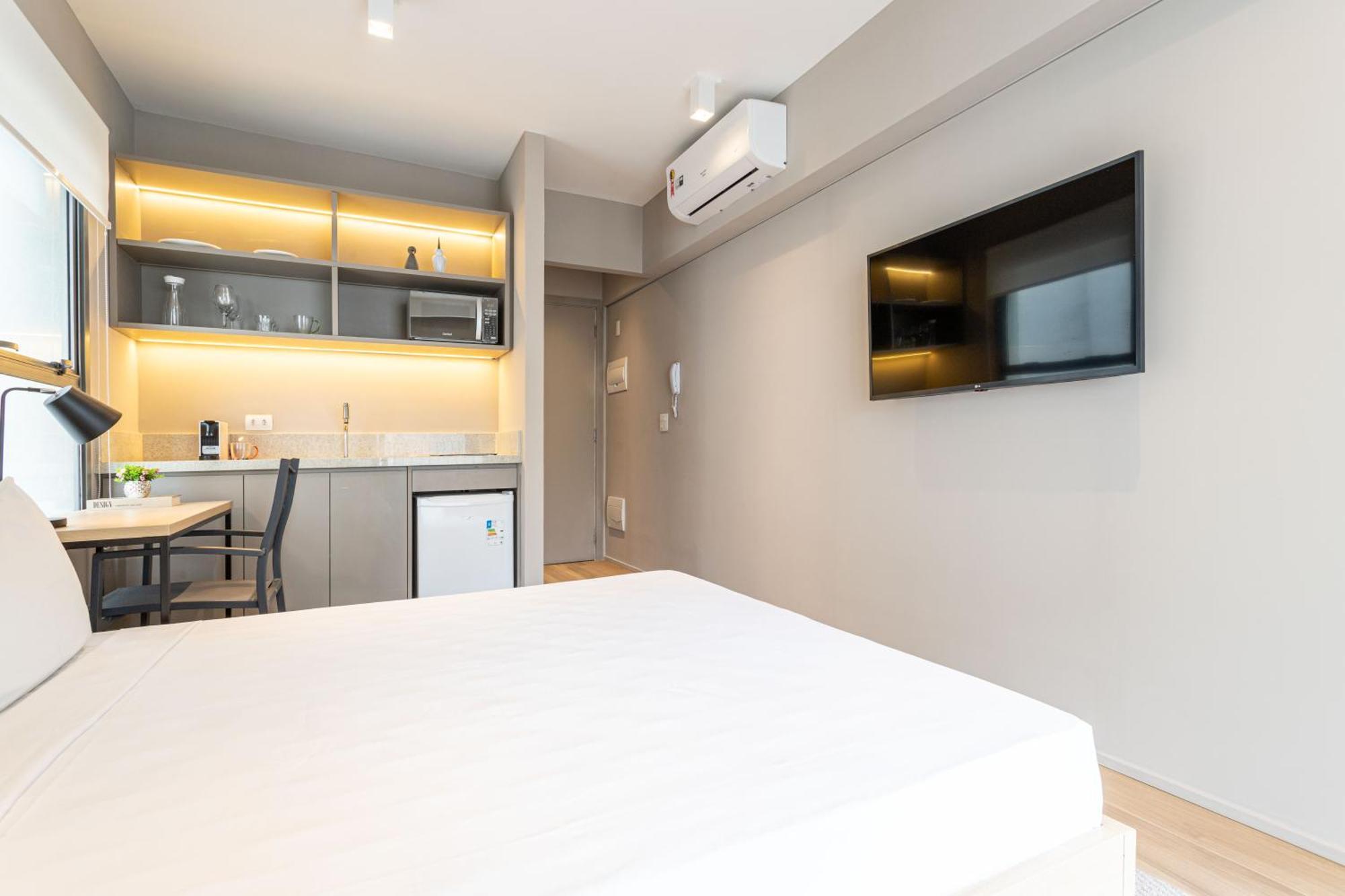 Apartamentos Novos Proximos Ao Masp E A Metros Da Estacao Consolacao E Avenida Paulista - Next Haddock Sao Paulo Bagian luar foto