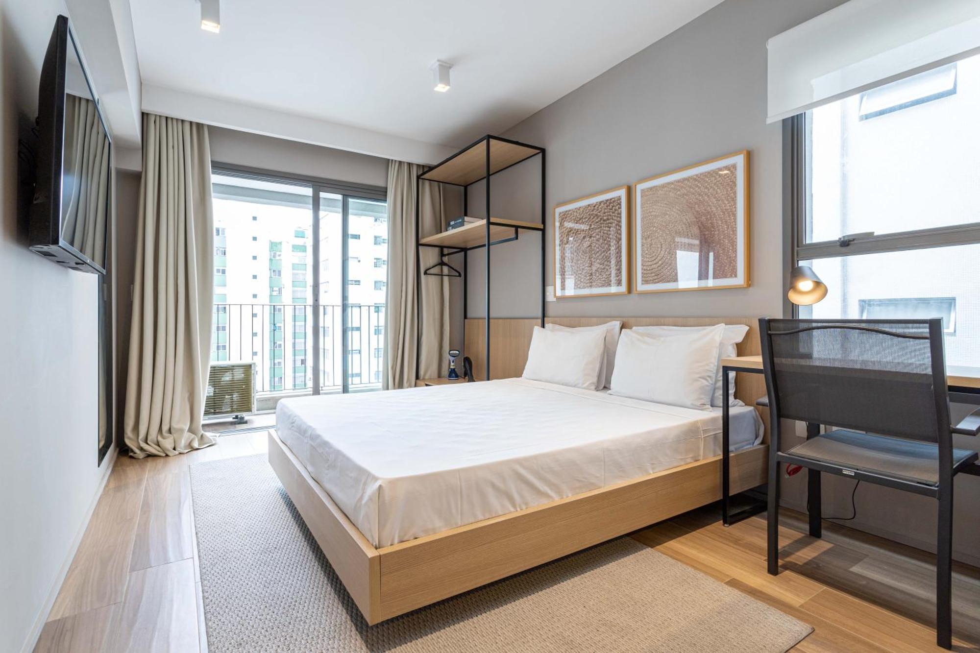 Apartamentos Novos Proximos Ao Masp E A Metros Da Estacao Consolacao E Avenida Paulista - Next Haddock Sao Paulo Bagian luar foto