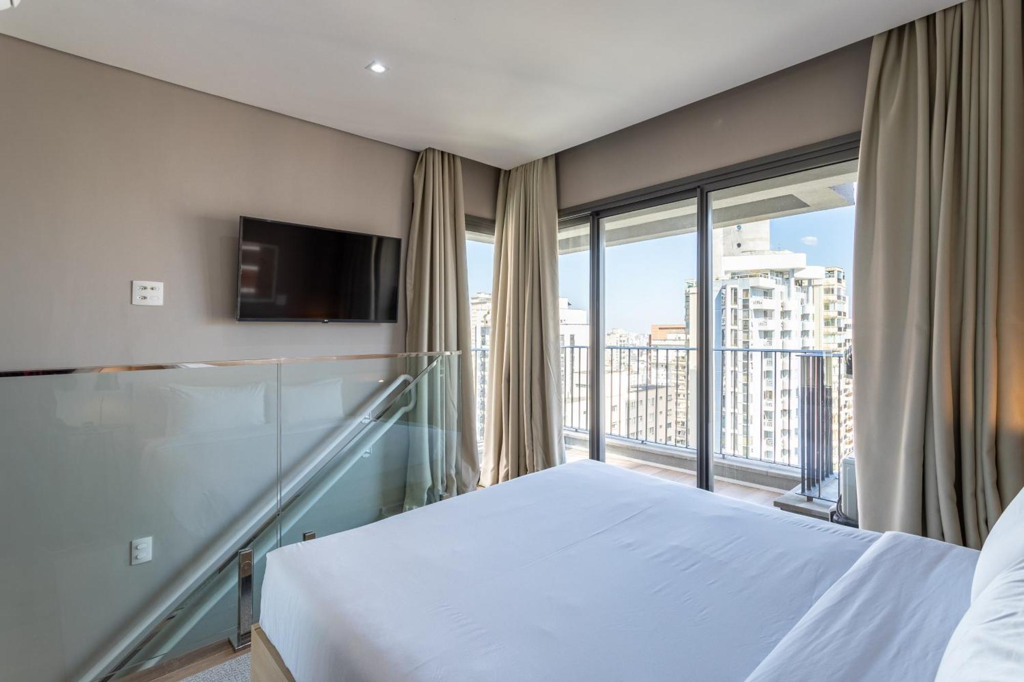 Apartamentos Novos Proximos Ao Masp E A Metros Da Estacao Consolacao E Avenida Paulista - Next Haddock Sao Paulo Bagian luar foto